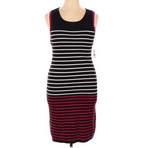 NWT Nautica Sweater Casual Striped Dress Size XL